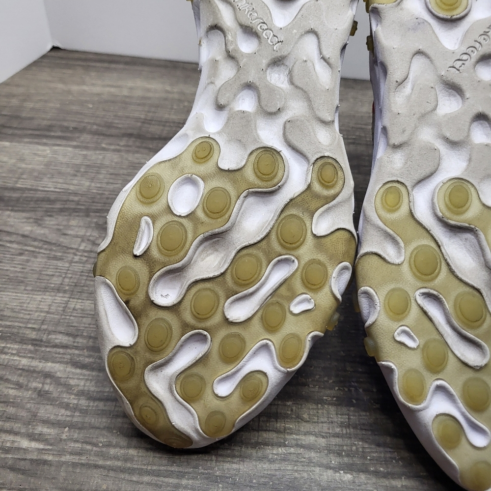 Nike React Element 87 Lightbone Red Black Running… - image 8